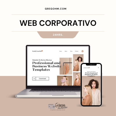Sorprende a los visitantes con un sitio web profesional Sorprende a los visitantes con un sitio web profesional